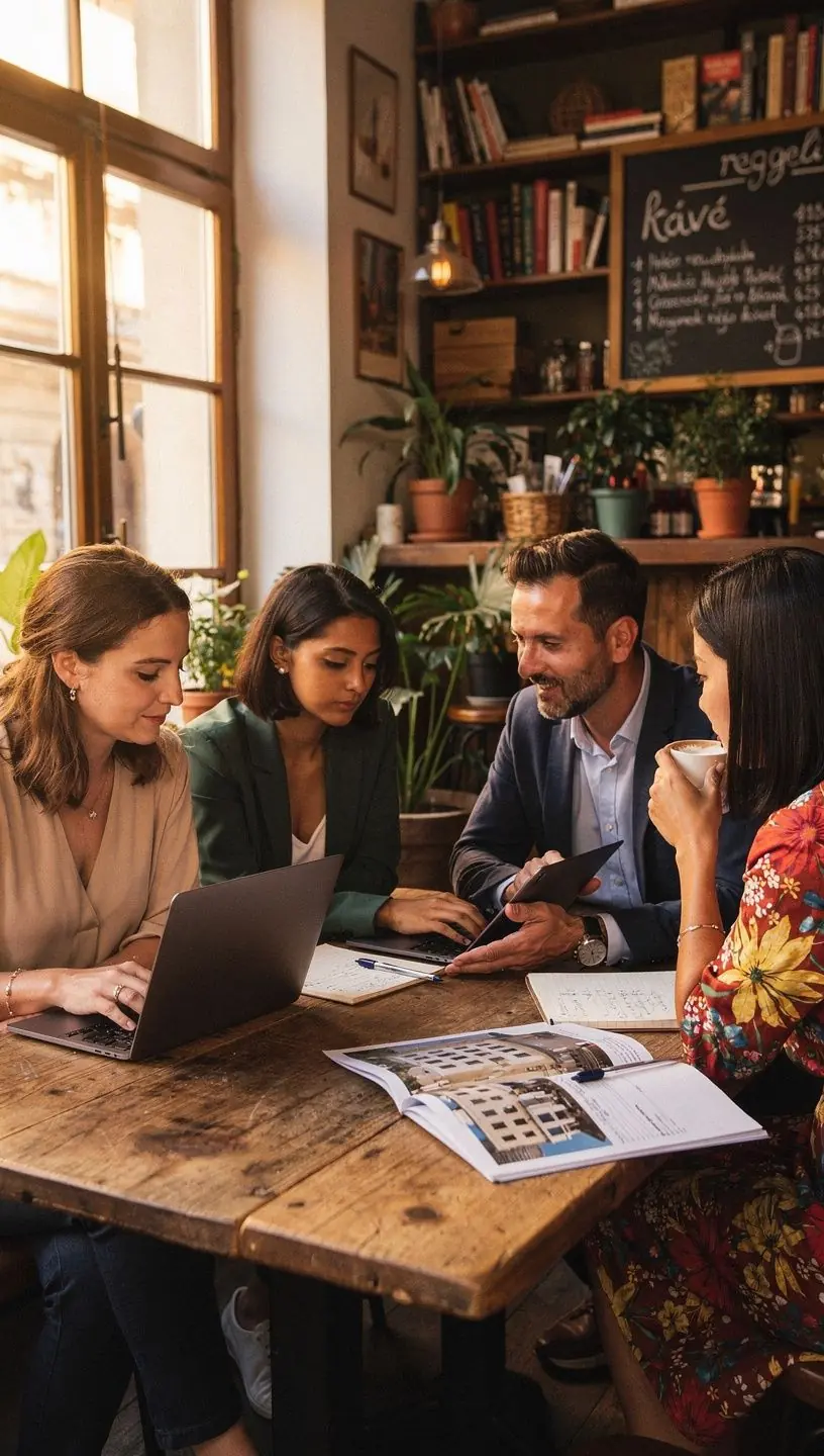 Ingatlanbefektetések bemutatása, különböző stratégiák illusztrálásával.